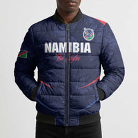 Namibia Cricket Custom Bomber Puffer Jacket Come On Eagles