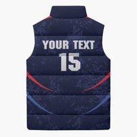 Namibia Cricket Custom Sleeveless Puffer Jacket Come On Eagles