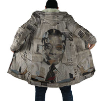 James Baldwin Cloak Vintage Newspaper Style