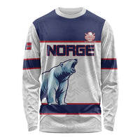 Custom Norway Ice Hockey 2026 Long Sleeve Shirt Come On Polar Bears