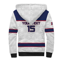 Custom Norway Ice Hockey 2026 Sherpa Hoodie Come On Polar Bears