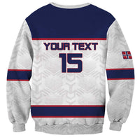 Custom Norway Ice Hockey 2026 Sweatshirt Come On Polar Bears