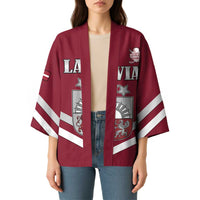 Custom Latvia Ice Hockey 2026 Kimono Never Backs Down