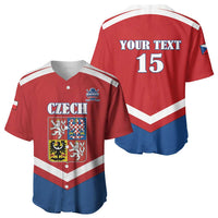 Custom Czech Ice Hockey 2026 Baseball Jersey Go Champions
