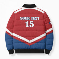Custom Czech Ice Hockey 2026 Bomber Puffer Jacket Go Champions