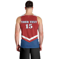 Custom Czech Ice Hockey 2026 Men Tank Top Go Champions
