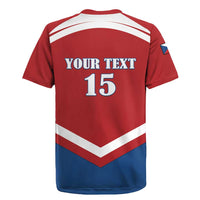 Custom Czech Ice Hockey 2026 Rugby Jersey Go Champions