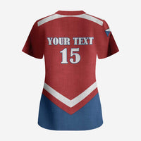 Custom Czech Ice Hockey 2026 Scrub Top Go Champions
