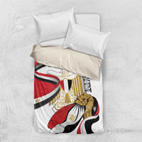 Egypt Revolution Day Bedding Set Coat Of Arms With Flag