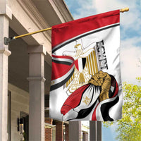 Egypt Revolution Day Garden Flag Coat Of Arms With Flag