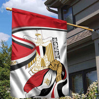 Egypt Revolution Day Garden Flag Coat Of Arms With Flag