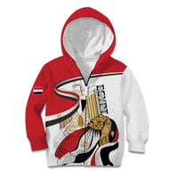 Personalized Egypt Revolution Day Kid Hoodie Coat Of Arms With Flag