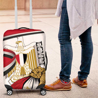 Egypt Revolution Day Luggage Cover Coat Of Arms With Flag
