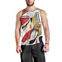 Personalized Egypt Revolution Day Men Tank Top Coat Of Arms With Flag