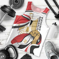 Personalized Egypt Revolution Day Men Tank Top Coat Of Arms With Flag
