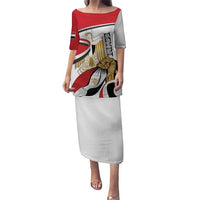 Personalized Egypt Revolution Day Puletasi Coat Of Arms With Flag