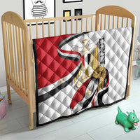 Egypt Revolution Day Quilt Coat Of Arms With Flag