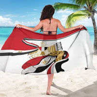 Egypt Revolution Day Sarong Coat Of Arms With Flag