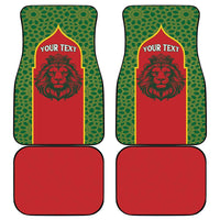 Personalized Morocco Throne Day Car Mats King Lion Coat Of Arms