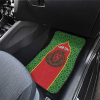Personalized Morocco Throne Day Car Mats King Lion Coat Of Arms