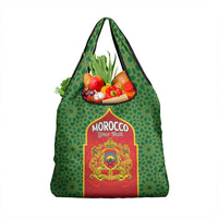 Personalized Morocco Throne Day Grocery Bag King Lion Coat Of Arms