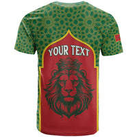 Personalized Morocco Throne Day T Shirt King Lion Coat Of Arms