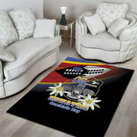 Eswatini Independece Day Area Rug Coat Of Arms With Map - Wonder Print Shop