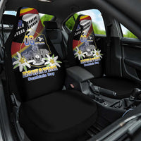 Eswatini Independece Day Car Seat Cover Coat Of Arms With Map - Wonder Print Shop
