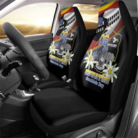 Eswatini Independece Day Car Seat Cover Coat Of Arms With Map - Wonder Print Shop