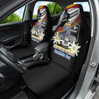 Eswatini Independece Day Car Seat Cover Coat Of Arms With Map - Wonder Print Shop