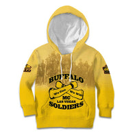 Personalized African American Buffalo Soldier Kid Hoodie We Can We Will - Yellow - Wonder Print Shop