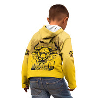 Personalized African American Buffalo Soldier Kid Hoodie We Can We Will - Yellow - Wonder Print Shop