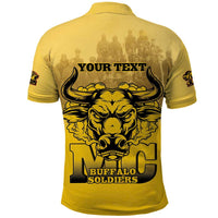 Personalized African American Buffalo Soldier Polo Shirt We Can We Will - Yellow - Wonder Print Shop