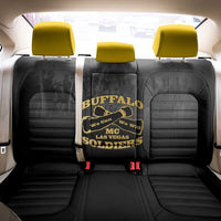 African American Buffalo Soldier Back Car Seat Cover We Can We Will - Black - Wonder Print Shop