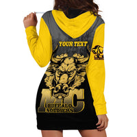 Personalized African American Buffalo Soldier Hoodie Dress We Can We Will - Black - Wonder Print Shop
