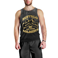 Personalized African American Buffalo Soldier Men Tank Top We Can We Will - Black - Wonder Print Shop