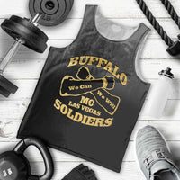 Personalized African American Buffalo Soldier Men Tank Top We Can We Will - Black - Wonder Print Shop
