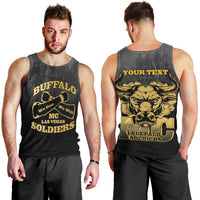 Personalized African American Buffalo Soldier Men Tank Top We Can We Will - Black - Wonder Print Shop