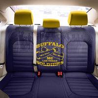 African American Buffalo Soldier Back Car Seat Cover We Can We Will - Navy Blue - Wonder Print Shop