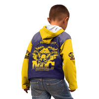 Personalized African American Buffalo Soldier Kid Hoodie We Can We Will - Navy Blue - Wonder Print Shop