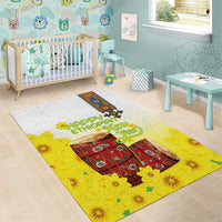 Ethiopian Enkutatash Area Rug Kebero Drum With Adey Abeba Flower - Wonder Print Shop