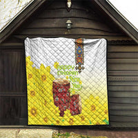 Ethiopian Enkutatash Quilt Kebero Drum With Adey Abeba Flower - Wonder Print Shop