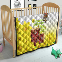 Ethiopian Enkutatash Quilt Kebero Drum With Adey Abeba Flower - Wonder Print Shop