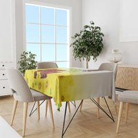 Ethiopian Enkutatash Tablecloth Kebero Drum With Adey Abeba Flower - Wonder Print Shop