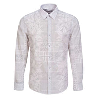 Nigeria Osun-Osogbo Festival Family Matching Puletasi and Hawaiian Shirt White Lily Lei With Yoruba Pattern - Wonder Print Shop