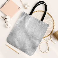 Nigeria Osun-Osogbo Festival Tote Bag White Lily Lei With Yoruba Pattern - Wonder Print Shop