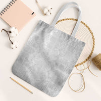 Nigeria Osun-Osogbo Festival Tote Bag White Lily Lei With Yoruba Pattern - Wonder Print Shop