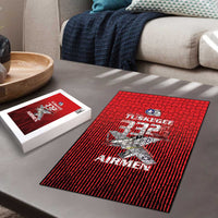 Tuskegee Red Tails Airmen Puzzle P-51 Mustang 332nd Fighter Group - Black Red - Wonder Print Shop
