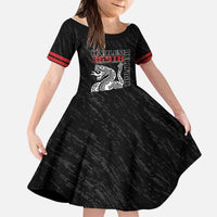 Harlem Hellfighters Kid Short Sleeve Dress 369th Infantry Regiment - Wonder Print Shop