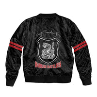 Harlem Hellfighters Sleeve Zip Bomber Jacket 369th Infantry Regiment - Wonder Print Shop